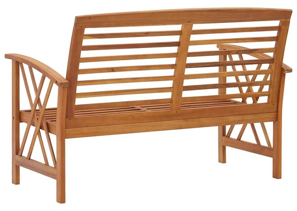 Zahradní lavice 119 cm masivní akáciové dřevo 310269