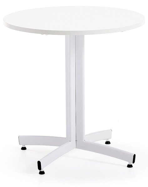 AJ Produkty Kulatý stůl SANNA, Ø700x720 mm, bílá