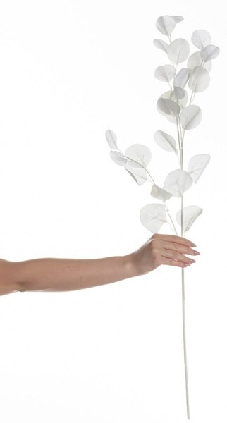 Větev eukalyptu 90cm white