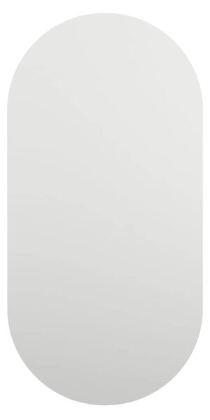 Zrcadlo s LED světly 60 x 30 cm sklo oválné 3102974