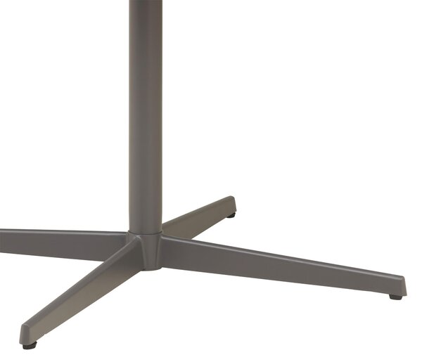 JÍDELNÍ STŮL, šedá, 80/76/80 cm P & B - Jídelní stoly, Online Only