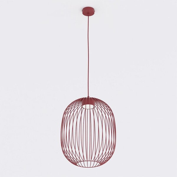 Závěsné svítidlo MANTRA 1 – vínové, 1× GX53, šířka 33 cm