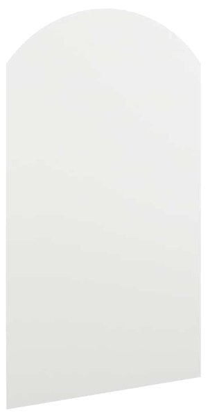 Zrcadlo s LED světly 70 x 40 cm sklo obloukové 3102977