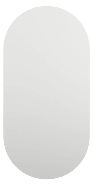 Zrcadlo s LED světly 80 x 40 cm sklo oválné 3102975
