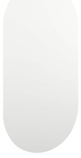 Zrcadlo s LED světly 80 x 40 cm sklo oválné 3102975