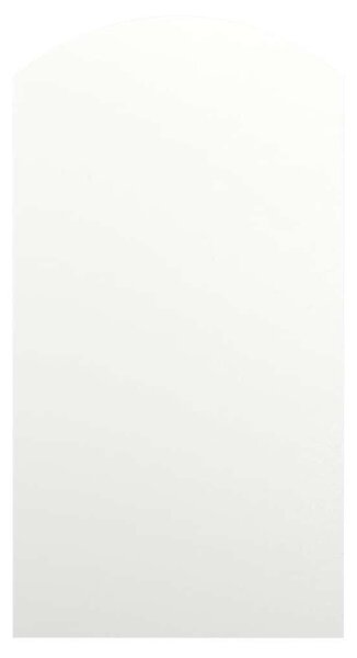 Zrcadlo s LED světly 90 x 45 cm sklo obloukové 3102978