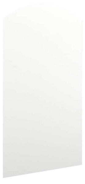 Zrcadlo s LED světly 90 x 45 cm sklo obloukové 3102978