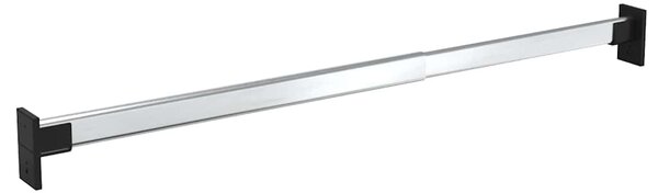 Teleskopické šatní tyče 4 ks stříbrné 58–100 cm 3102979