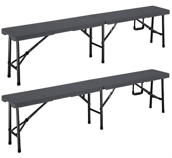 Deuba Pivní set 183 cm - antracit