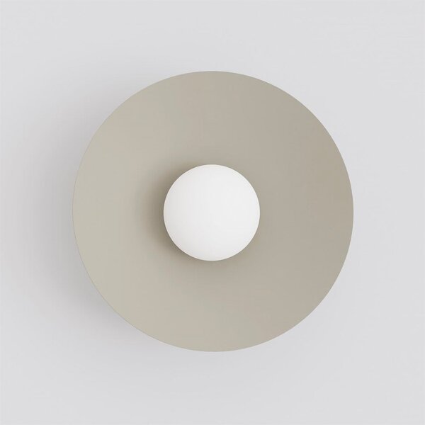 Nástěnné svítidlo MONO K1M – moka, opálové sklo, 1× E14, šířka 40 cm