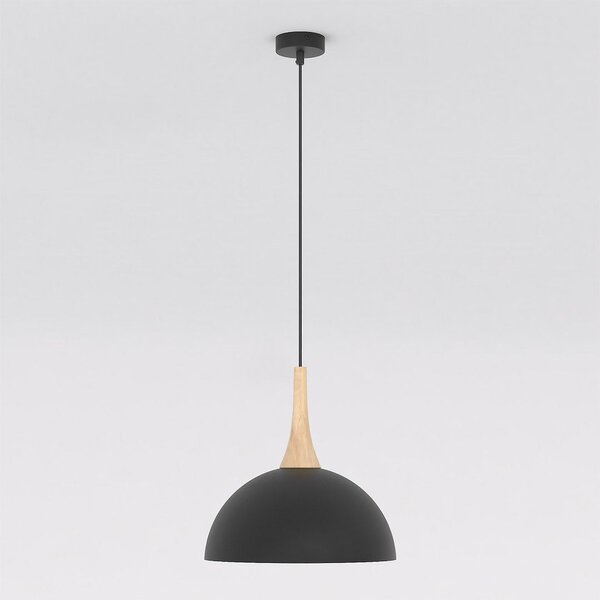 Závěsné svítidlo NAUTICA 1S – černé, 1× GX53, šířka 30 cm