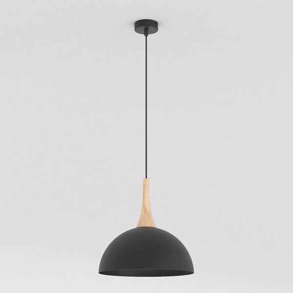 Závěsné svítidlo NAUTICA 1S – černé, 1× GX53, šířka 30 cm