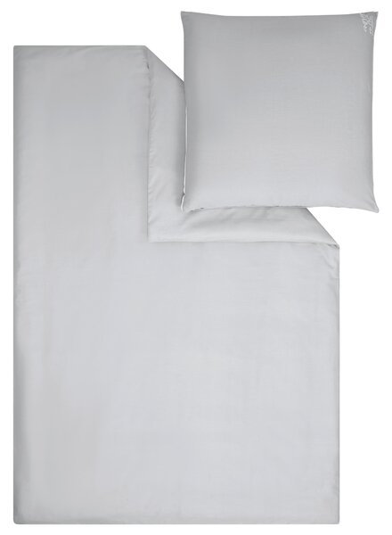 POVLEČENÍ, makosatén, barvy stříbra, 155/220 cm Bugatti - Online Only povlečení, Online Only