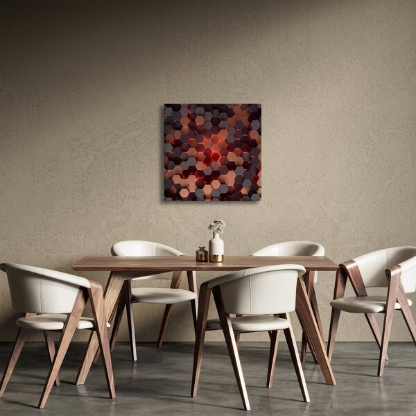 Obraz - Futuristická abstrakce (30x30 cm)