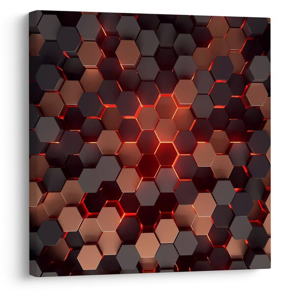 Obraz - Futuristická abstrakce (30x30 cm)