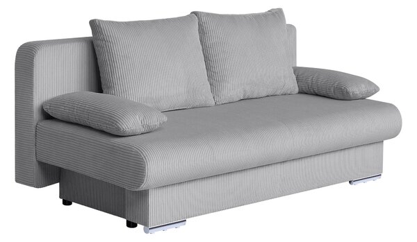 ROZKLÁDACÍ POHOVKA, textil, kompozitní dřevo, světle šedá P & B - Rozkládací pohovky, Online Only