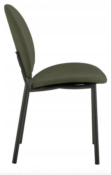 Actona Jídelní set Wicklow 140 cm šedý mramor/zelený