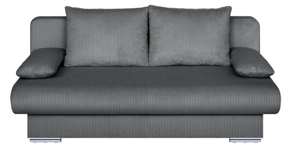 ROZKLÁDACÍ POHOVKA, textil, kompozitní dřevo, tmavě šedá P & B - Rozkládací pohovky, Online Only