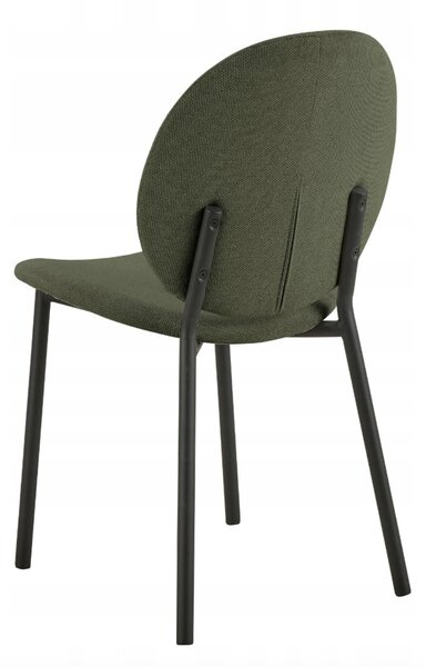 Actona Jídelní set Wicklow 140 cm šedý mramor/zelený