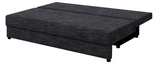ROZKLÁDACÍ POHOVKA, textil, kompozitní dřevo, černá P & B - Rozkládací pohovky, Online Only