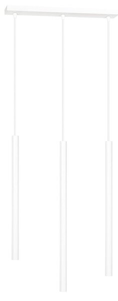 Závěsné svítidlo SELTER 3 – bílé, 3× G9, šířka 45 cm