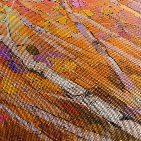 Obraz - Podzimní les (30x30 cm)