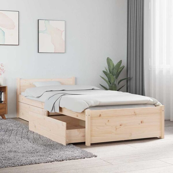 Rám postele se zásuvkami 75 x 190 cm Small Single 3103473