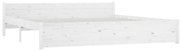 Rám postele se zásuvkami bílý 180 x 200 cm Super King 3103575