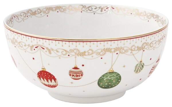 Porcelánová servírovací miska Ozdoby 23 cm