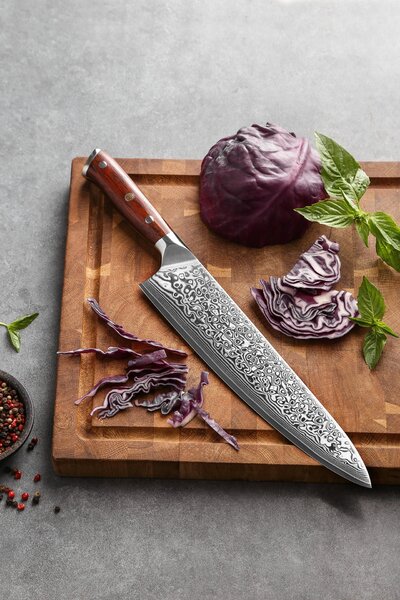 Šéfkuchařský nůž XinZuo Yu B13R 10"