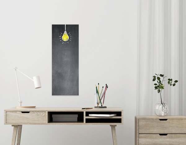 SKLENĚNÁ MAGNETICKÁ TABULE, sklo, 30/80 cm Euroart