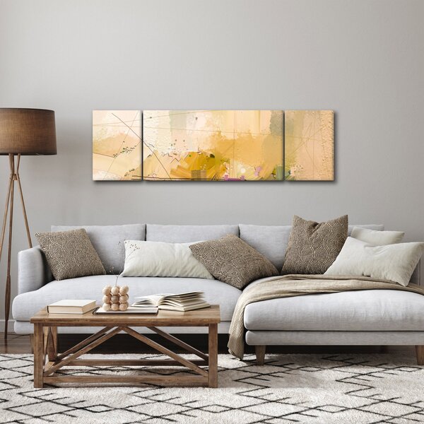 Obraz - Abstrakce, olejomalba (170x50 cm)