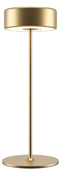 Maytoni Přenosná stolní stmívatelná LED lampa jejíž vzhled navrhla AI, 3W, v. 34,5 cm, 2200K-4000K, IP20 Barva: Zlatá