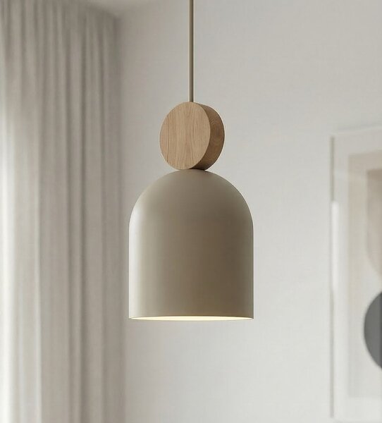 Závěsné svítidlo MESI 3 PREM – moka, 3× GU10, šířka 34 cm