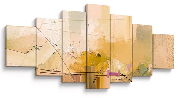 Obraz - Abstrakce, olejomalba (210x100 cm)