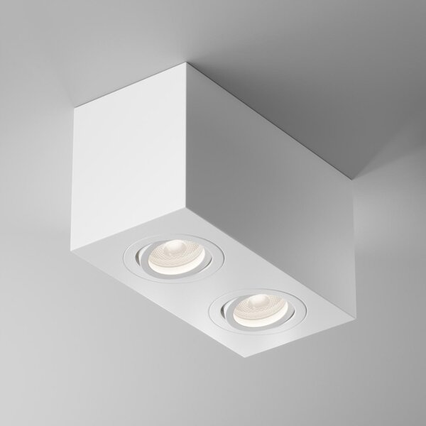 Maytoni Stropní svítidlo ATOM, 10W, d. 20 cm, 2xGU10 Barva: Černá