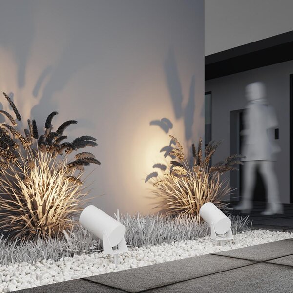 Maytoni Venkovní zapichovací LED svítidlo BERN, 30W, ⌀ 13 cm, 3000K, IP65 Barva: Grafit