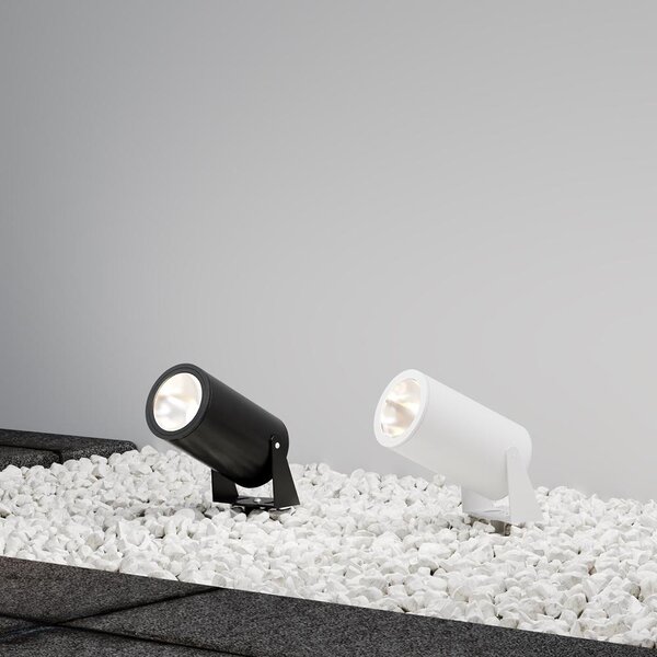 Maytoni Venkovní zapichovací LED svítidlo BERN, 30W, ⌀ 13 cm, 3000K, IP65 Barva: Grafit