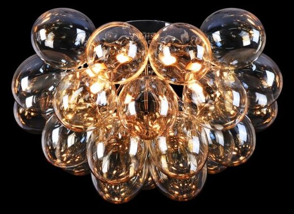 Maytoni Luxusní stropní svítidlo BALBO, 28W, ⌀ 50 cm, 8xG9 Barva: Zlatá
