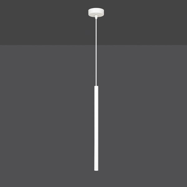 Závěsné svítidlo SELTER 1 – bílé, 1× G9, šířka 3 cm