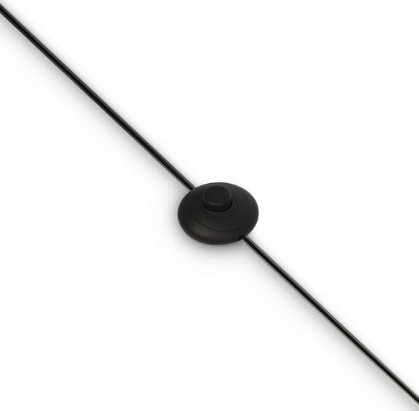 Maytoni Stojací lampa Calvin, 60W, V. 164,2 cm, 1xE27 Barva: Černá