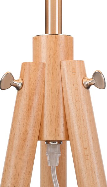 Maytoni Stojací lampa Calvin, 60W, V. 164,2 cm, 1xE27 Barva: Černá