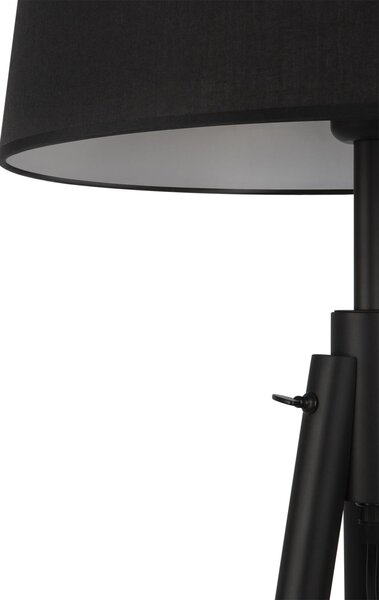 Maytoni Stojací lampa Calvin, 60W, V. 164,2 cm, 1xE27 Barva: Černá