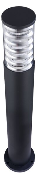 Maytoni Venkovní sloupkové svítidlo BRONX, 60W, v. 79,6 cm, 1xE27, IP54 Barva: Šedá