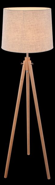 Maytoni Stojací lampa Calvin, 60W, V. 164,2 cm, 1xE27 Barva: Černá