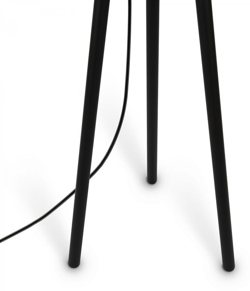 Maytoni Stojací lampa Calvin, 60W, V. 164,2 cm, 1xE27 Barva: Černá