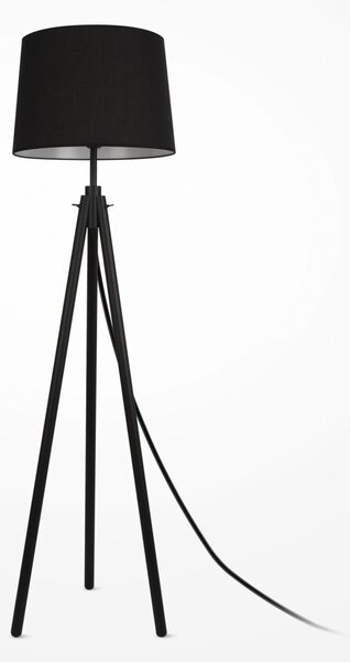 Maytoni Stojací lampa Calvin, 60W, V. 164,2 cm, 1xE27 Barva: Černá