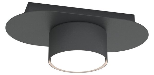 Stropní svítidlo DIAZ 1 – černé, 1× GX53, šířka 20 cm