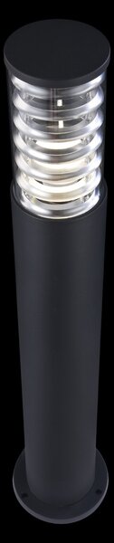 Maytoni Venkovní sloupkové svítidlo BRONX, 60W, v. 79,6 cm, 1xE27, IP54 Barva: Šedá