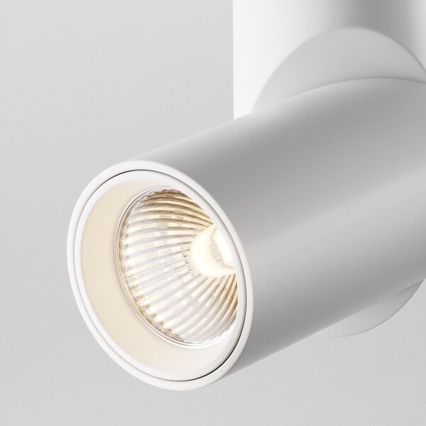 Maytoni Moderní stropní LED svítidlo DAFNE, 10W, v. 16 cm Barva: Černá, Teplota světla: 4000K - denní bílá